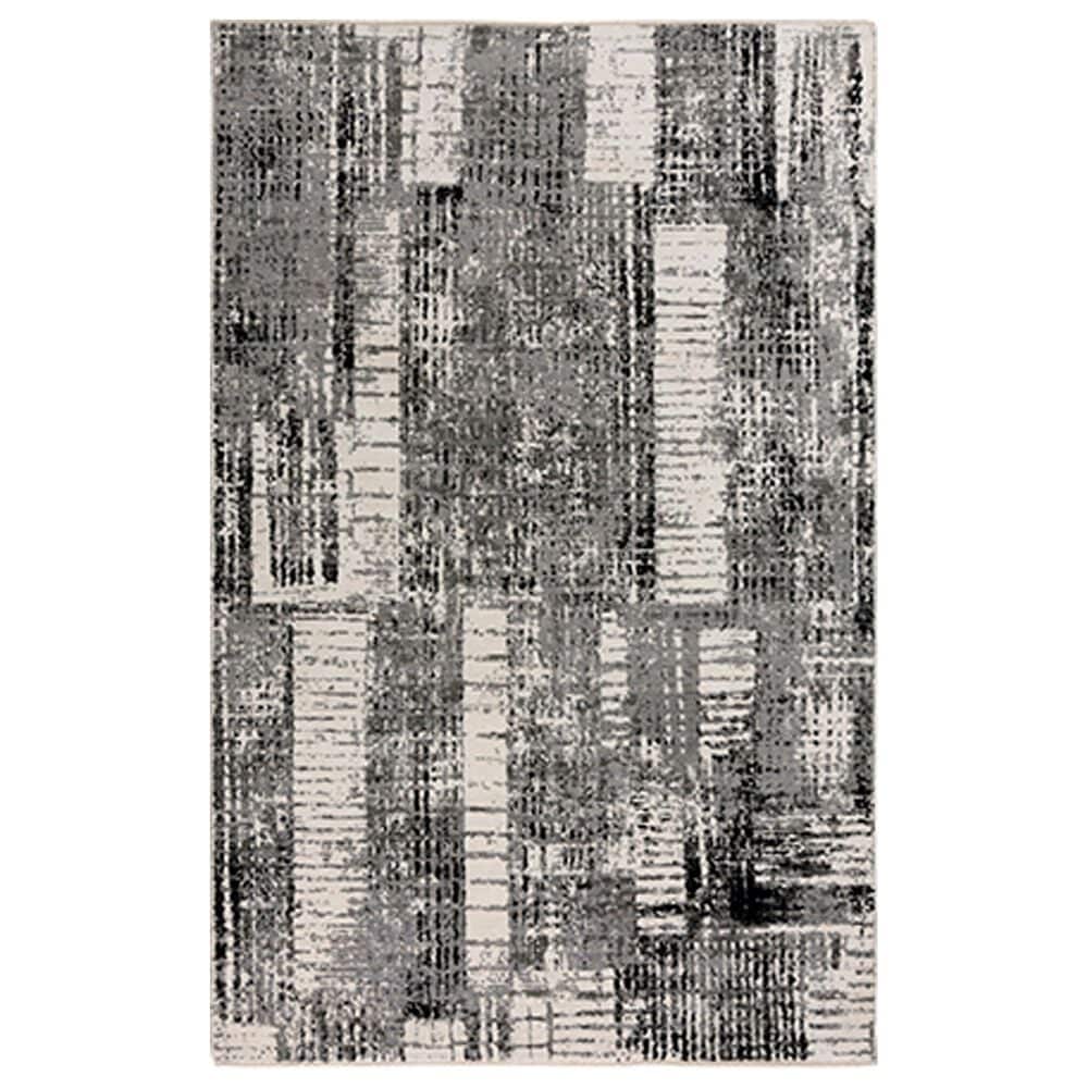 RIZZY Couture CUT115 8" x 10" Gray Area Rug, , large