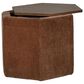 Jonathan Louis Hexel Storage Ottoman in Amici Ginger, , large