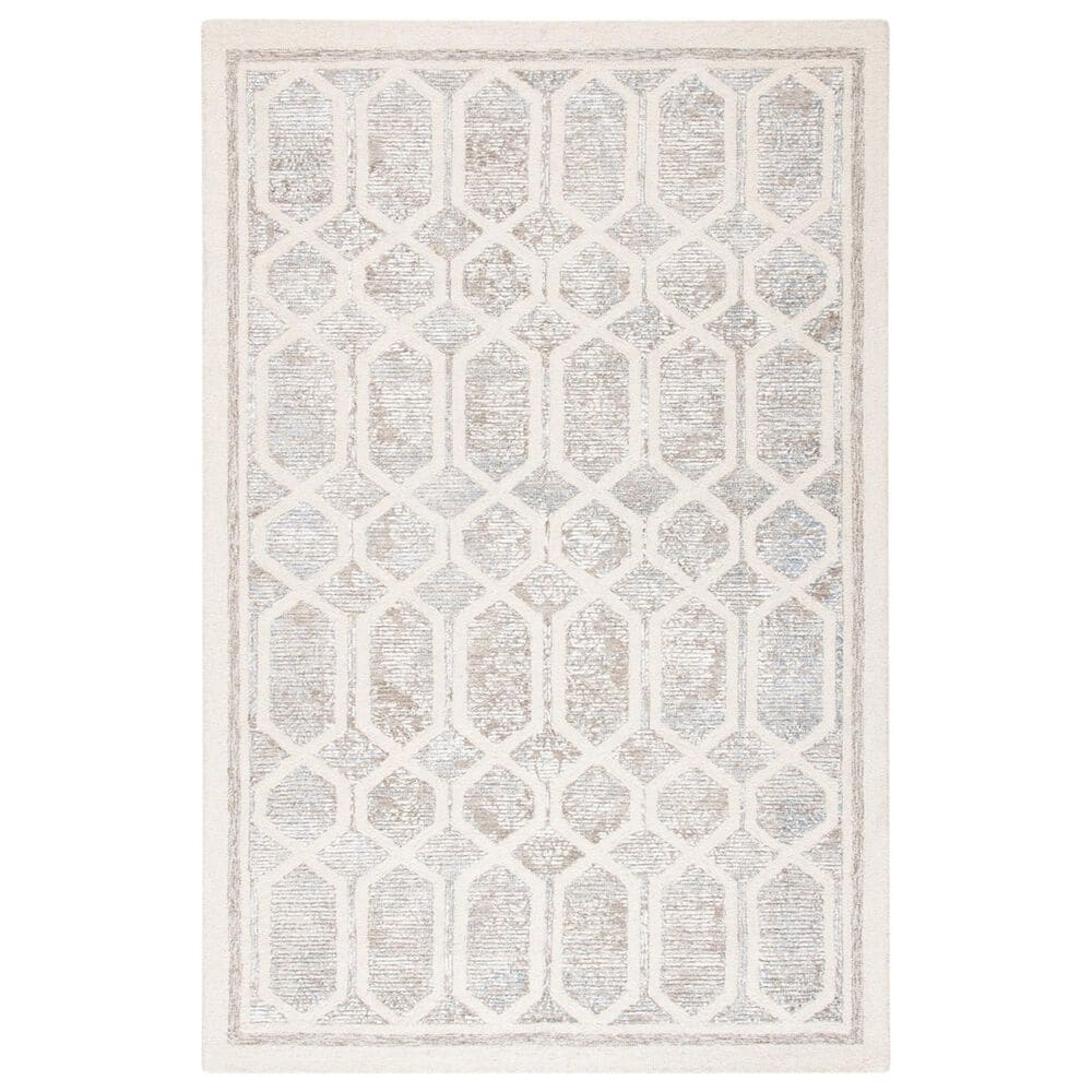 Safavieh Artistry 5" x 8" Ivory and Beige Area Rug, , large