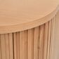 Jennifer Taylor Home Valentine Side Table in Natural Brown, , large