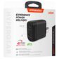 Hypercel SpeedBoost 25W PD Dual Output Wall Charger in Black, , large