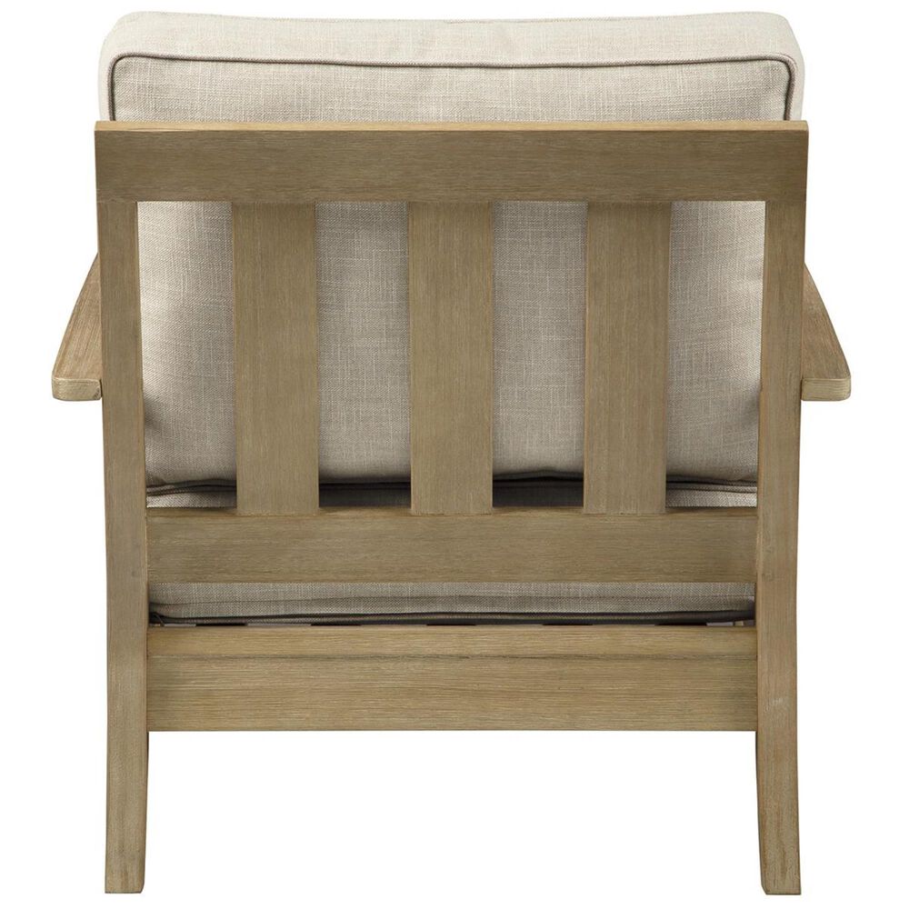 Ashley Clare View 5-Piece Patio Conversation Set in Beige, , large