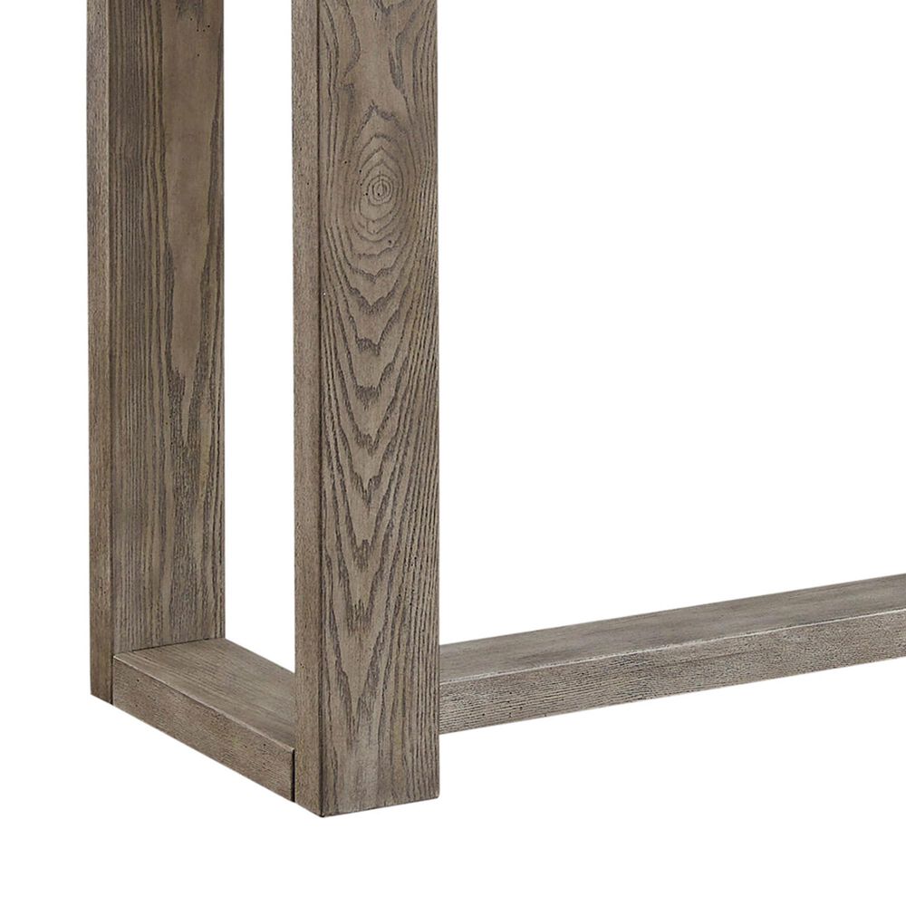 Ashley Loyaska Sofa Table in Grayish Brown and Ivory, , large