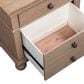 Riva Ridge Oxford 4-Piece King Panel Bedroom Set in Tan with USB Ports, , large
