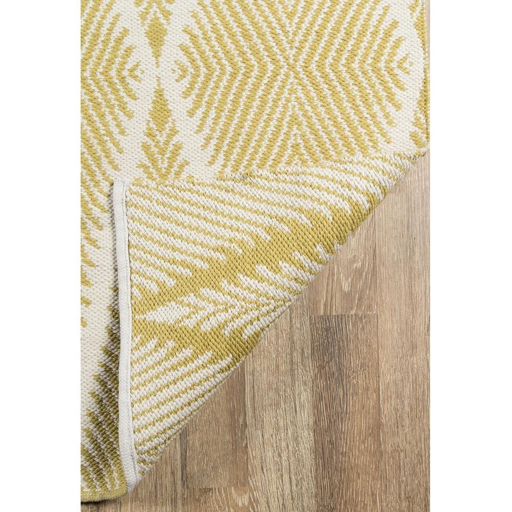 Momeni River RIV-1 3&#39;6&quot; x 5&#39;6&quot; Citron Area Rug, , large