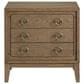 Sterling Timber Elure King Upholstered and Strap Panel Bed with Dresser and 2 Nightstands in Latte, , large