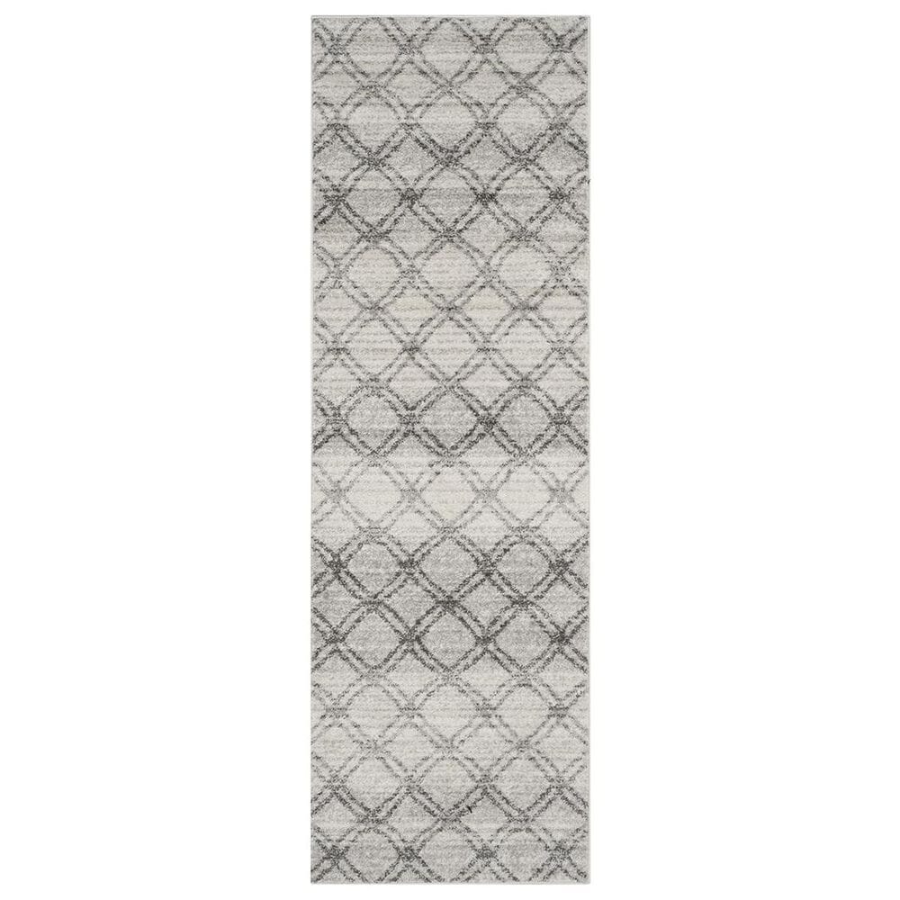 Safavieh Adirondack ADR105P-28 2&#39;6&quot; x 8&#39; Silver/Charcoal Runner, , large