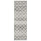 Safavieh Adirondack ADR105P-28 2"6" x 8" Silver/Charcoal Runner, , large