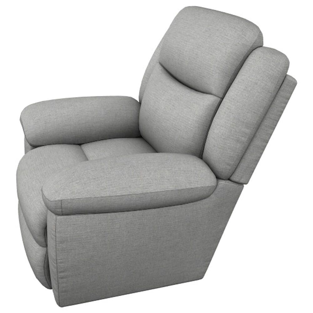 La-Z-Boy Joel Manual Rocker Recliner with Swivel Base in Nora Oyster, , large