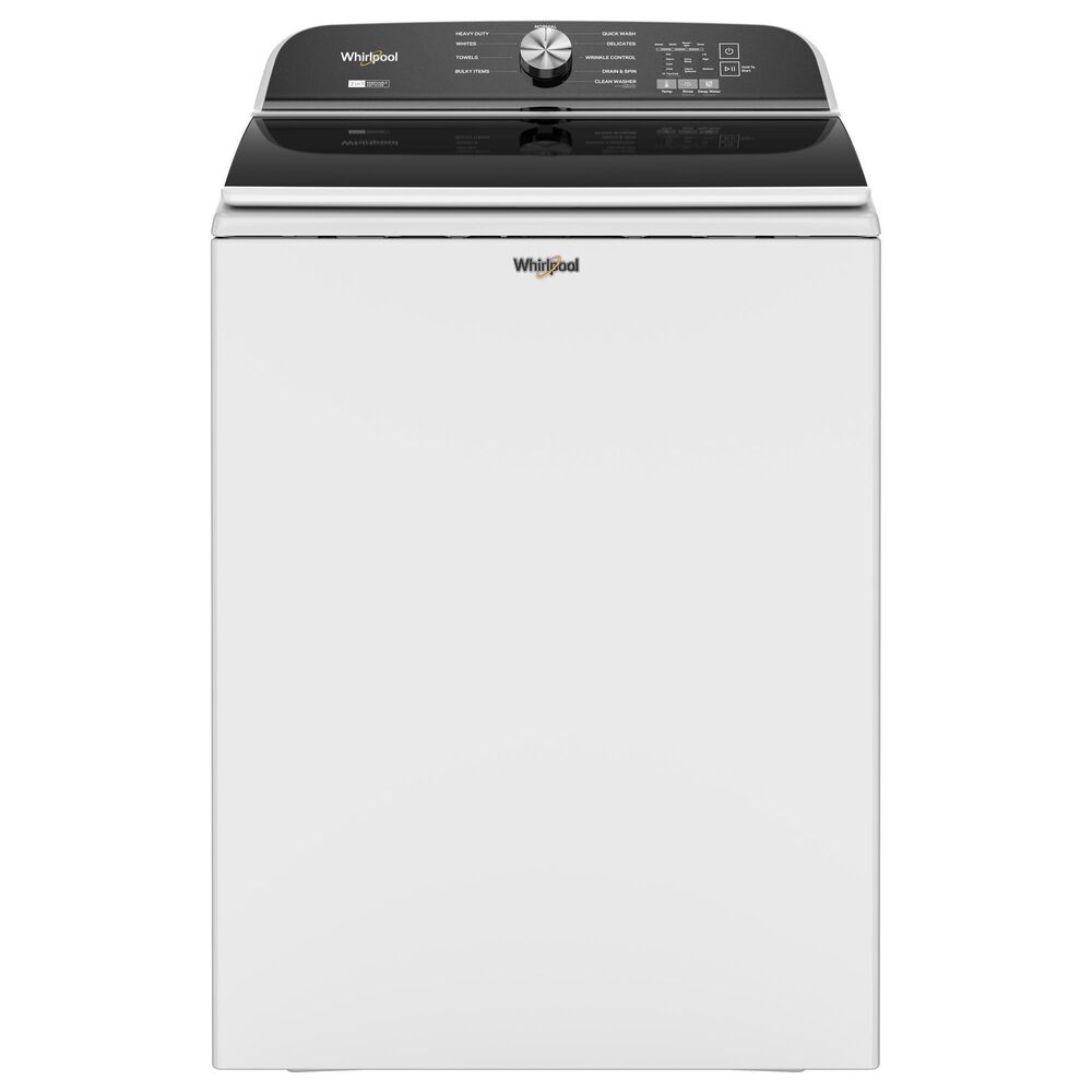 Whirlpool 5.3 Cu. Ft. Top Load Washer with Agitator in White, , large
