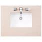 James Martin Vanities Breckenridge 30" Single Bathroom Vanity in Light Natural Oak with 3 cm Eternal Marfil Quartz Top and Rectangular Sink, , large