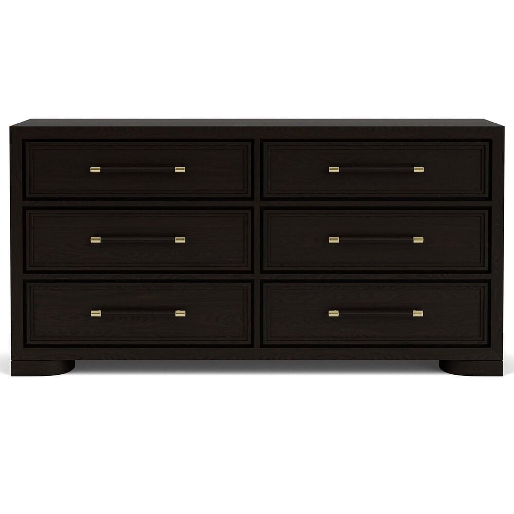 Riverside Furniture Lydia 5 Piece Queen Platform Upholstered Bedroom Set in Dark Cabernet, , large