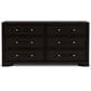 Riverside Furniture Lydia 5 Piece Queen Platform Upholstered Bedroom Set in Dark Cabernet, , large