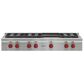 Wolf 48" Pro-Style Gas Rangetop in Stainless Steel, , large