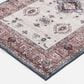 Central Oriental Rugease Velveteen Raquel Red and Beige 2"3" x 6" Runner, , large