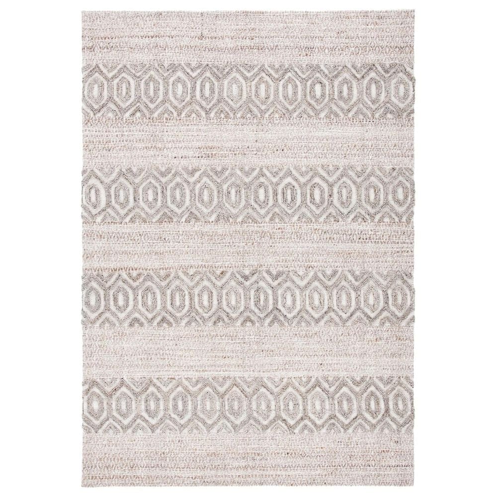 Safavieh Natura NAT610B 5" x 8" Beige and Ivory Area Rug, , large