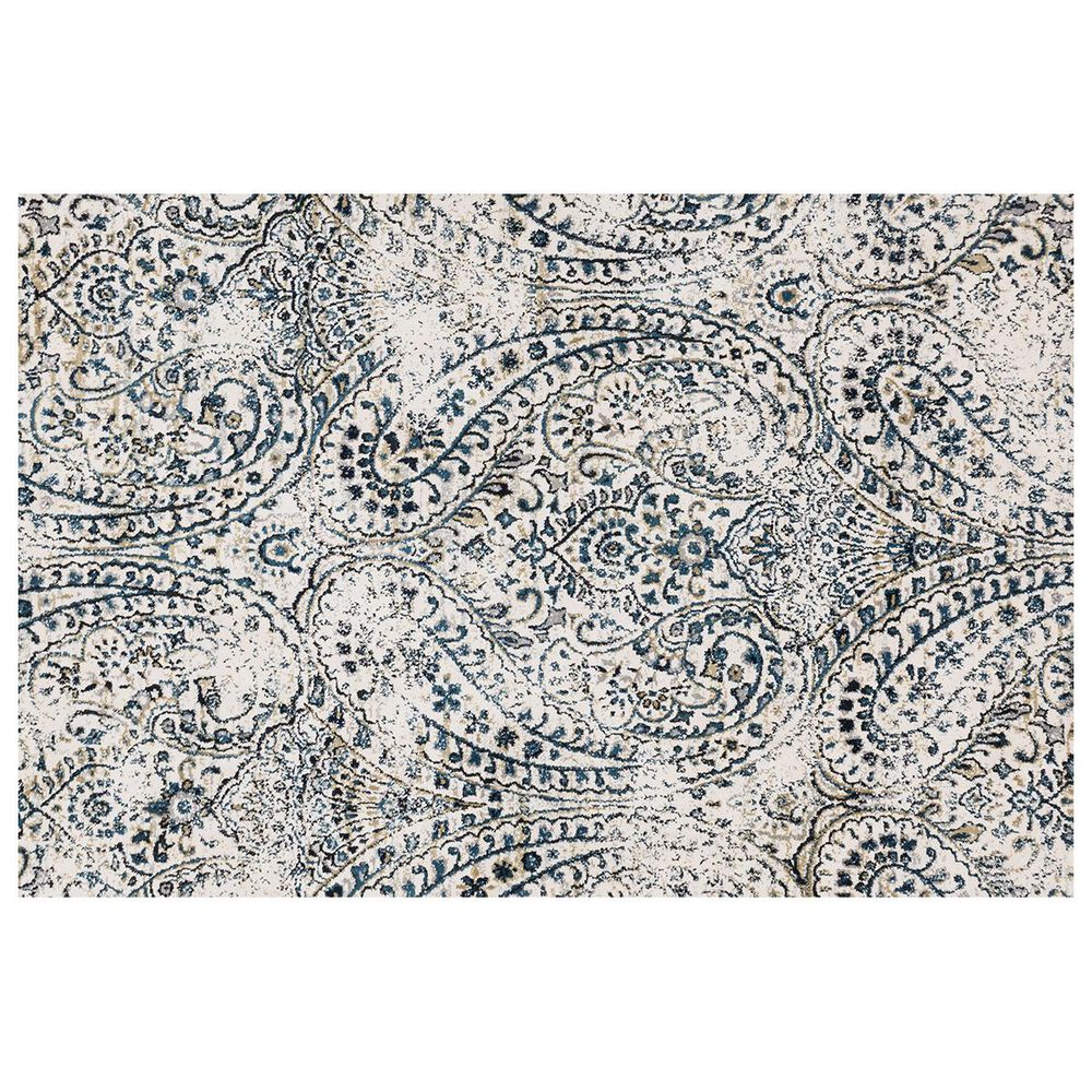 Loloi Torrance TC-02 2"7" x 10" Ivory/Indigo Runner, , large
