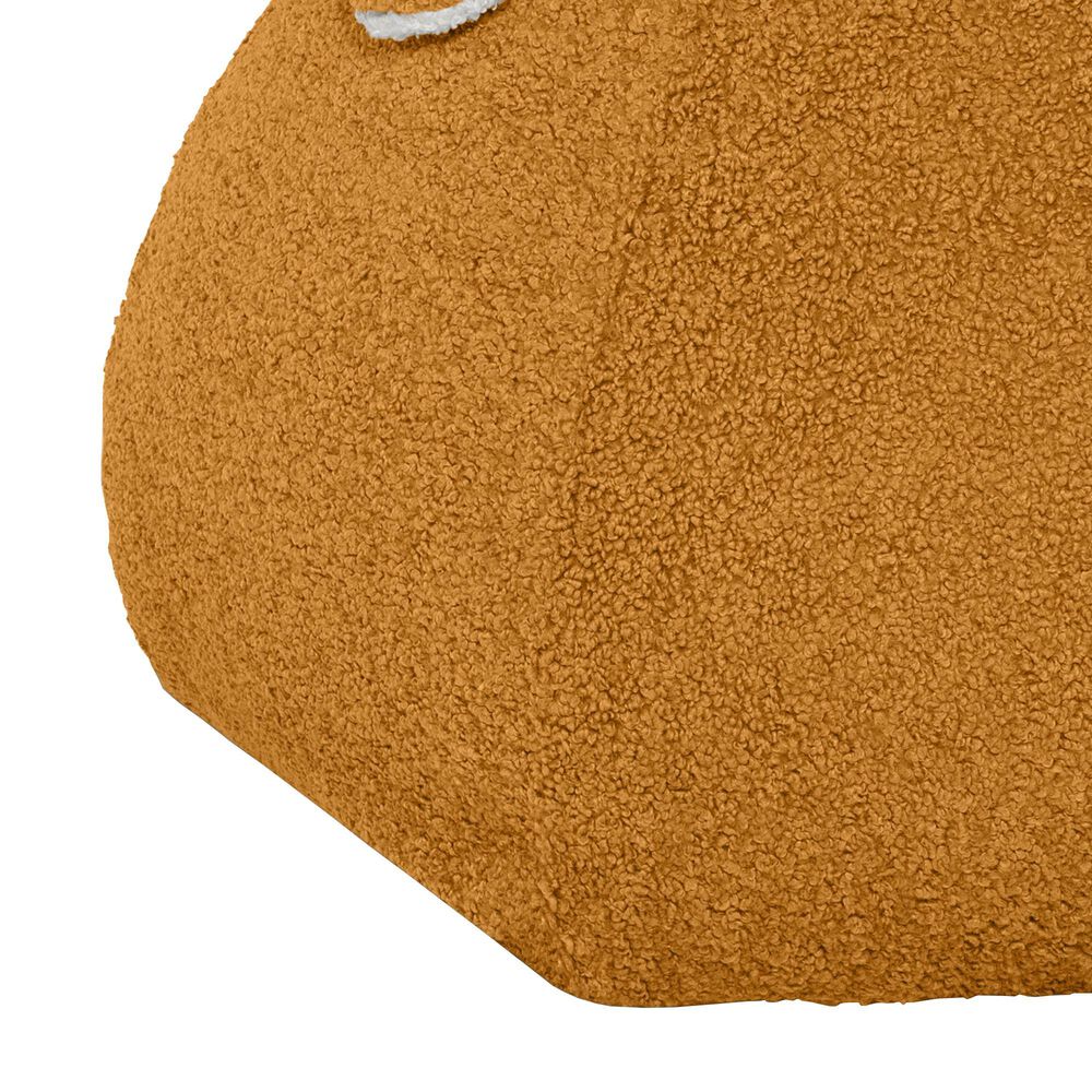 Jaxx HopSeat Bunny Oval Shaped Large Bean Bag Chair in Gold, , large