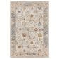 Surya Tuscany TUS-2330 Brown, Cream, Light Beige, Blue, Bright Yellow and Dusty Coral 12" x 15" Area Rug, , large