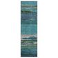Dalyn Rug Company Trevi 2"3" x 7"6" Teal Runner, , large