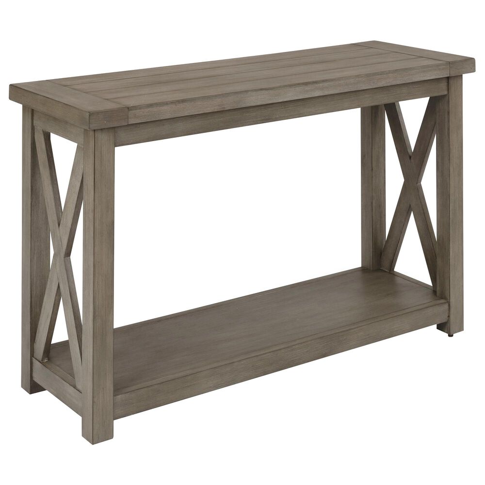 Homestyles Mountain Lodge Console Table in Gray, , large