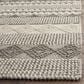Safavieh Natura Transitional 5" x 8" Grey and Ivory Area Rug, , large