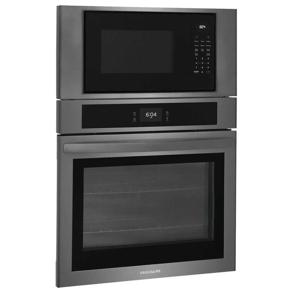 Frigidaire 30" Microwave Combination Wall Oven in Black Stainless Steel, , large