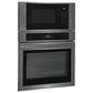 Frigidaire 30" Microwave Combination Wall Oven in Black Stainless Steel, , large