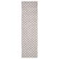 Safavieh Natura NAT404G 2"3" x 8" Silver and Ivory Runner, , large