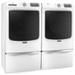 Maytag 27" Electric Dryer in White, , large