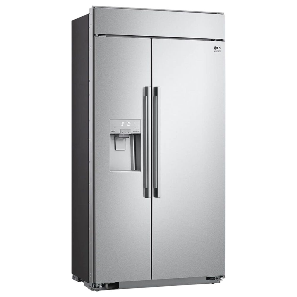 LG Studio 26 Cu. Ft. Side-by-Side Refrigerator in Stainless Steel, , large