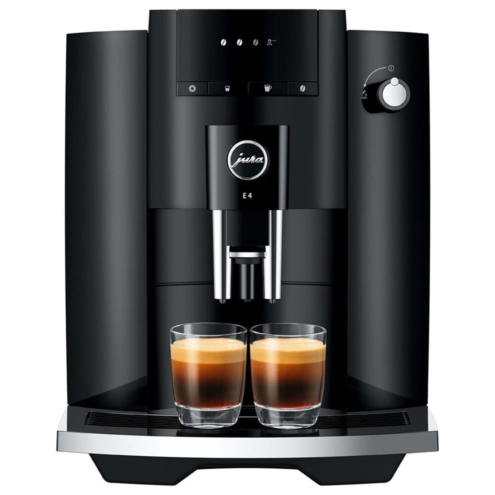 Jura E4 64 Oz Automatic Coffee Machine in Piano Black, , large
