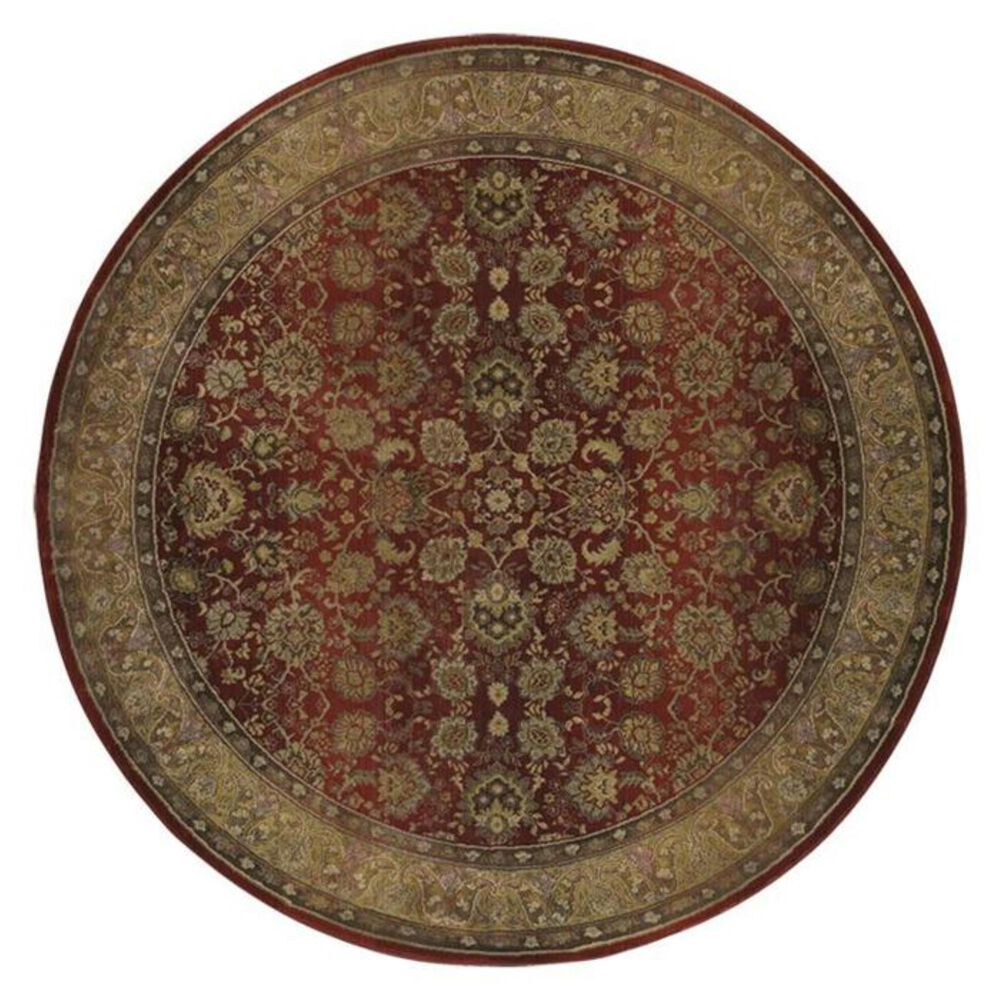 Oriental Weavers Generations 3434R 8' Round Red Area Rug Nebraska