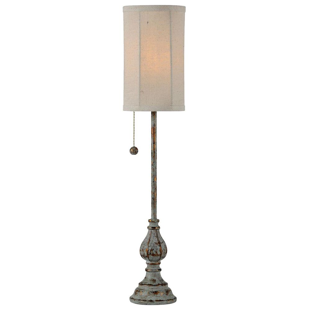 Southern Lighting Mille Buffet Lamp in Green Patina and Gold, , large