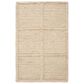 Nourison Pure Framework Sand 2" x 3" Area Rug, , large