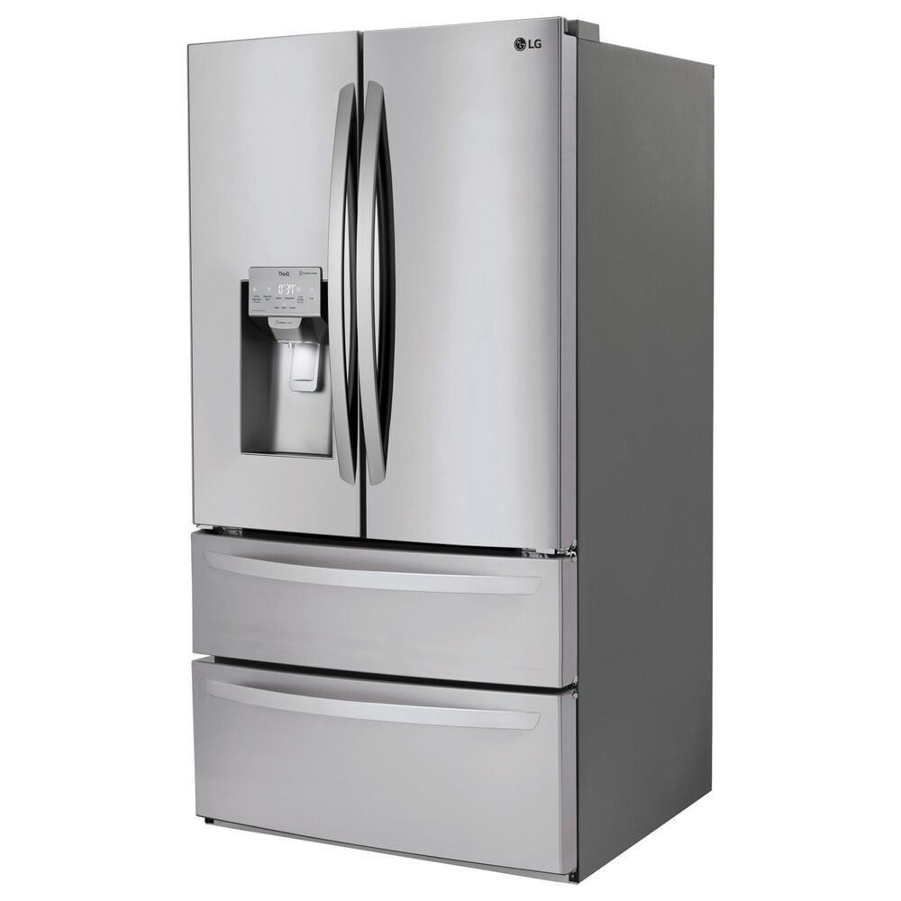 LG 28 Cu. Ft. Capacity 4-Door French Door Refrigerator in Stainless Steel, , large