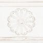 Maple and Jade 60" Wall Shelf in Distressed White and Brown, , large