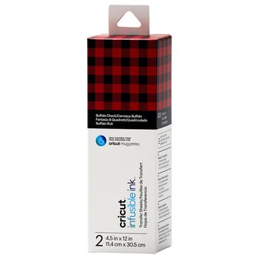 Cricut 4.5" x 12" Infusible Ink Pattern Transfer Sheets in Buffalo Check, , large