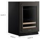KitchenAid 4.8 Cu. Ft. Beverage Center with Right Hinge in Black Ore, , large