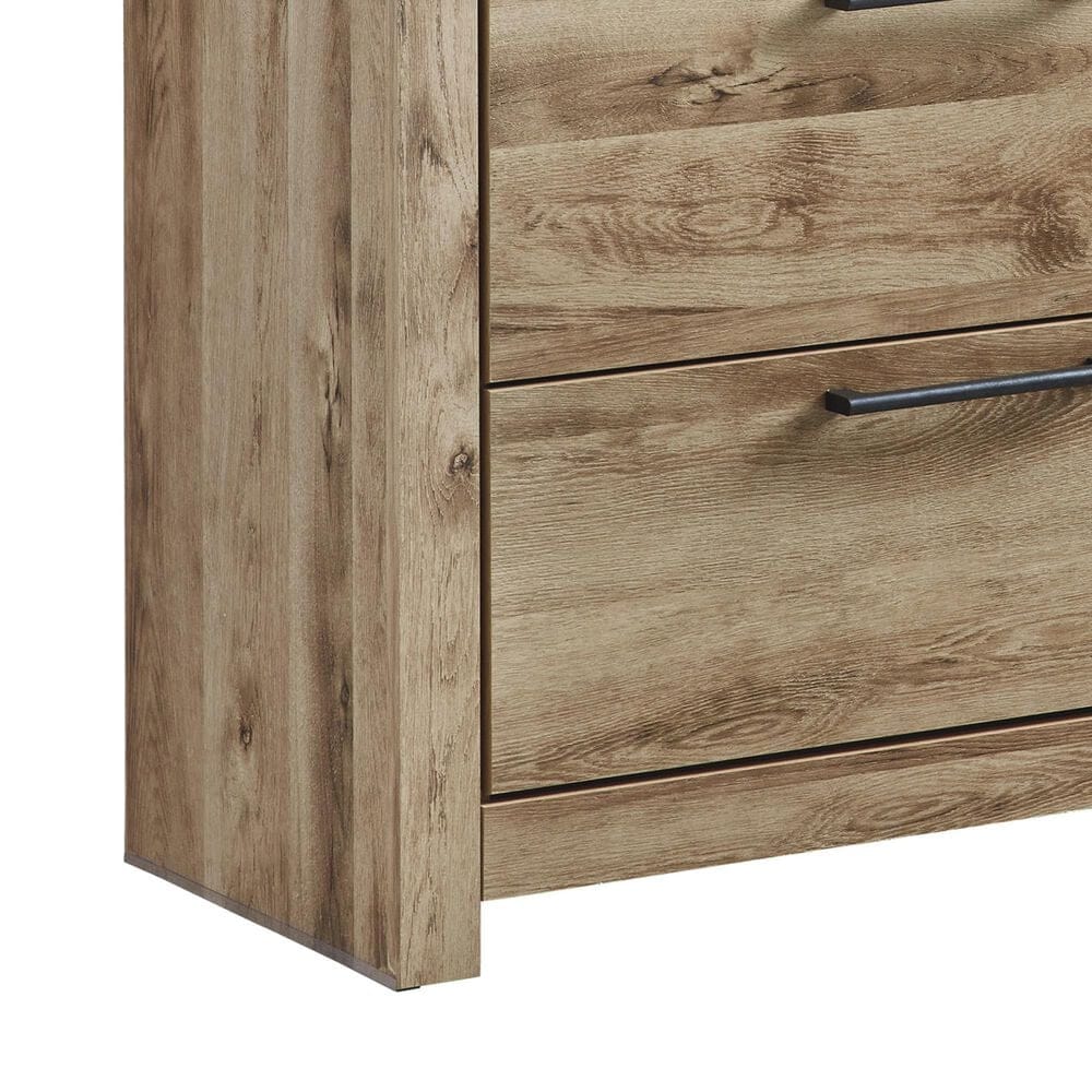 Ashley Hyanna Dresser and Mirror in Golden, , large