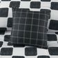Hampton Park Miley 4-Piece Twin/Twin XL Comforter Set in Black and White, , large
