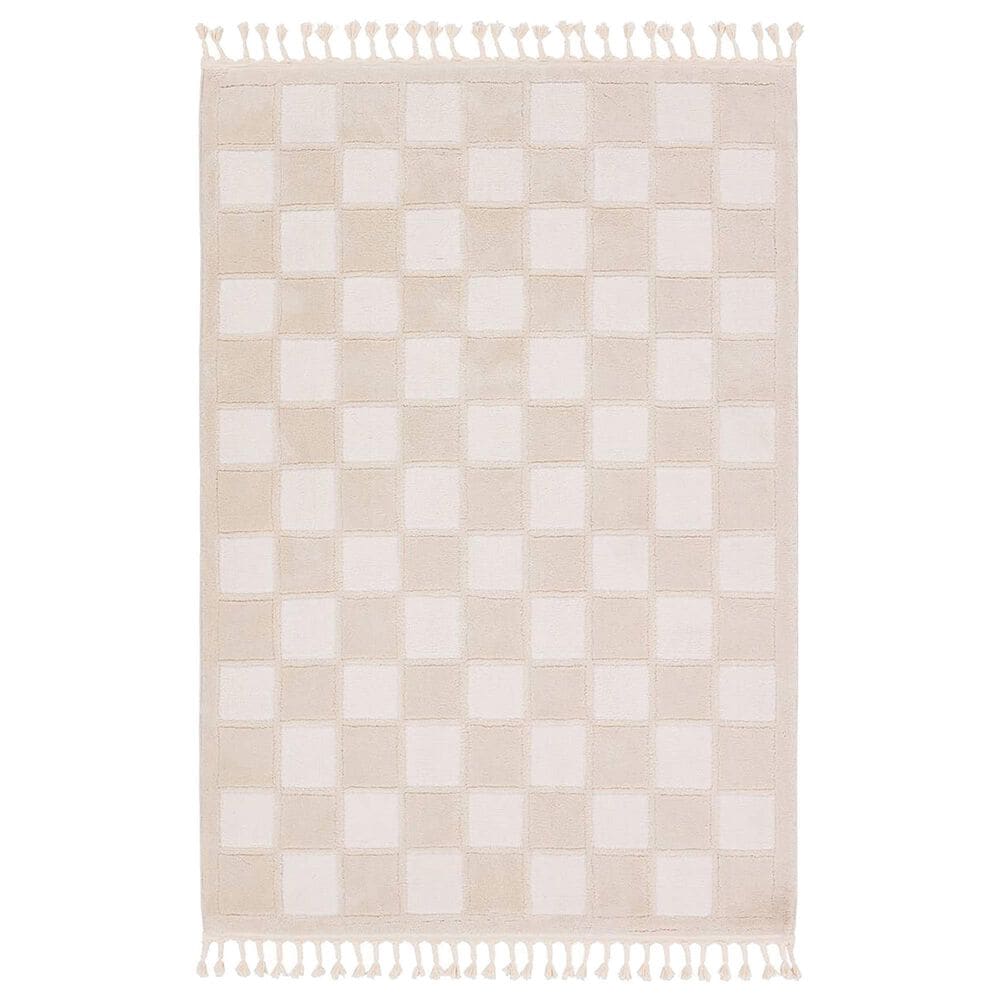 Jaipur Jaida Catanza Moonbeam and Rainy Day 6"3" x 9"6" Area Rug, , large