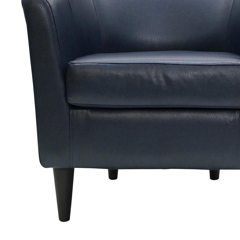 Overman International Corp Accent Chair in Rodeo Peacock, , large