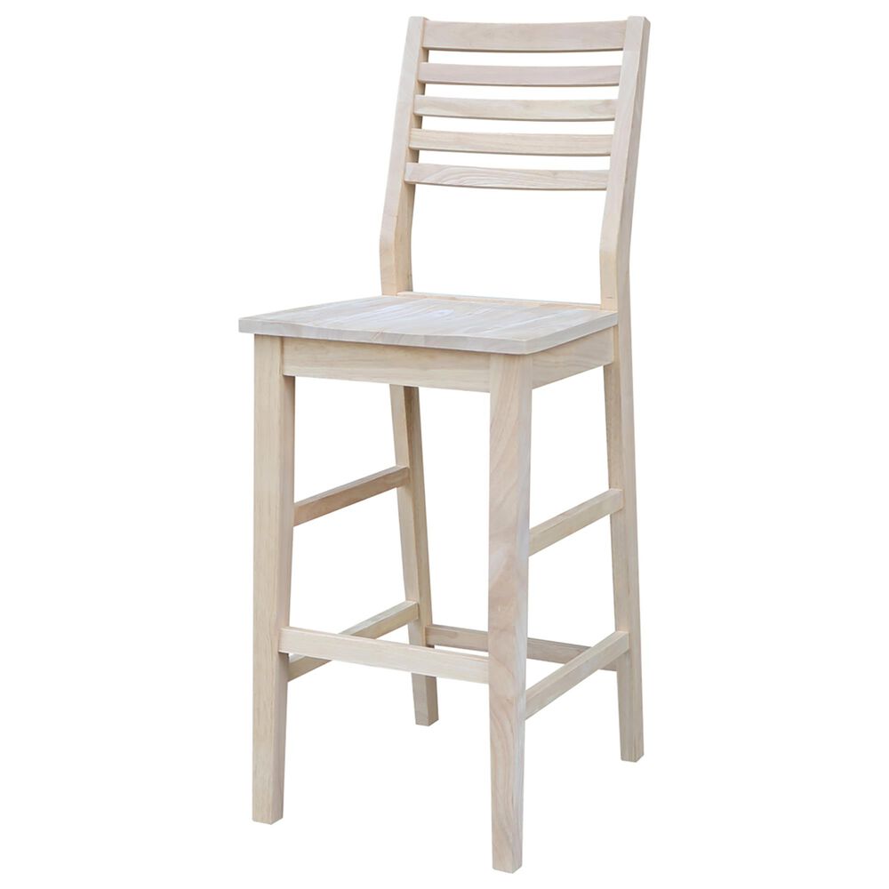 International Concepts Aspen 30" Barstool in Unfinished, , large