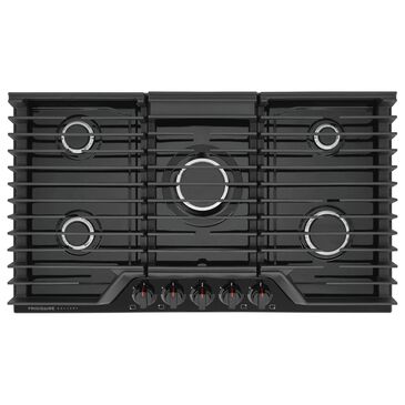 Frigidaire Gallery Gas Cooktop with Quick Boil Burner In Black, , large