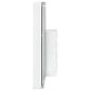 Mayberry Hill Vancouver Floor Mirror with Storage in White, , large