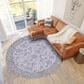 Dalyn Rug Company Hatay 8" Round Lavender Area Rug, , large