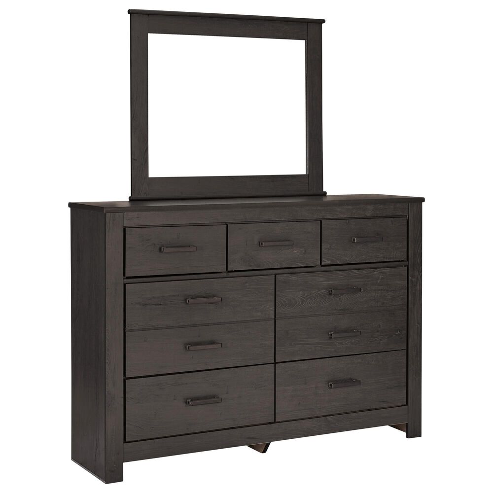 Ashley Brinxton 3-Piece Full Panel Bed Set in Dark Charcoal, , large