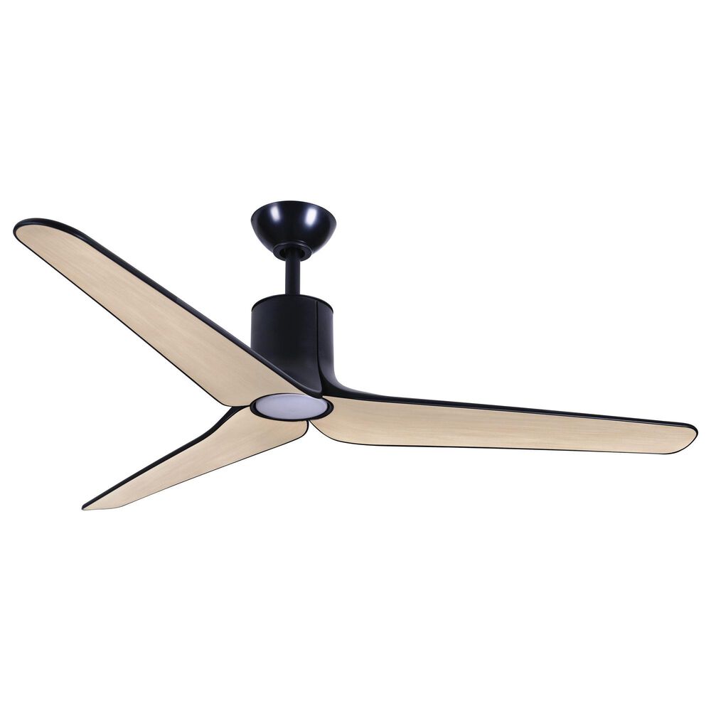 Minka-Aire Tempri 56" Indoor/Outdoor Ceiling Fan with LED Light in Coal, , large