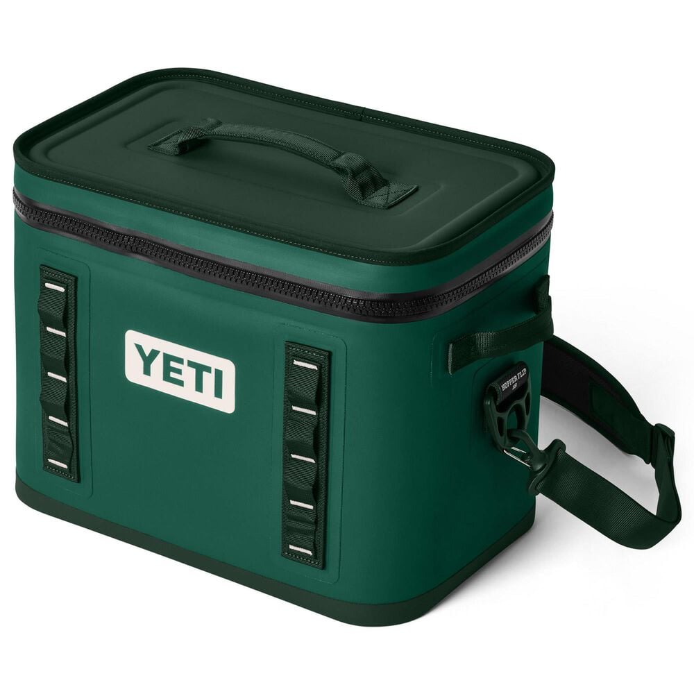 YETI Hopper Flip 18 Soft Cooler in Black Forest Green, , large